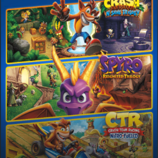 Crash Nitro Fueled + Crash Trilogy + Spyro Trilogy PS4 | PS5 (DIGITAL PRIMARIA)